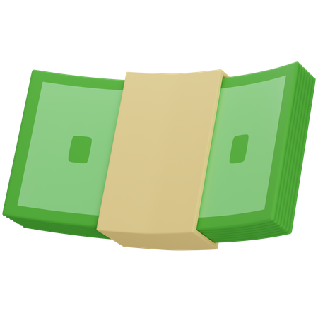 Dinheiro  3D Icon