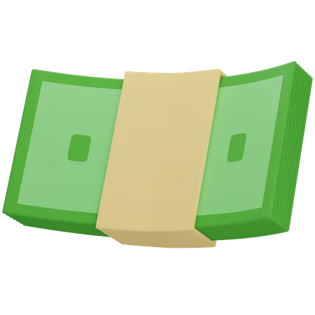 Dinheiro  3D Icon