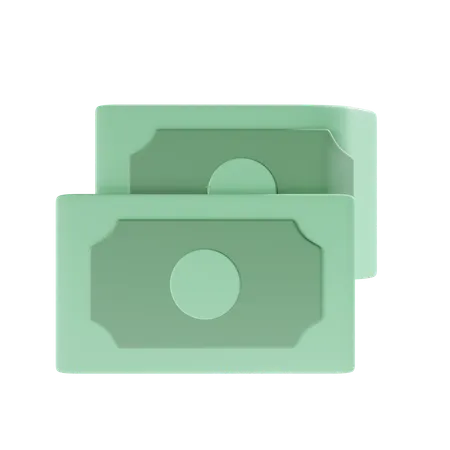 Dinheiro  3D Icon