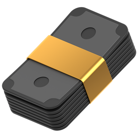 Dinheiro  3D Icon