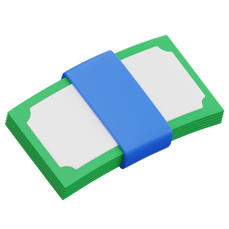 Dinheiro  3D Icon