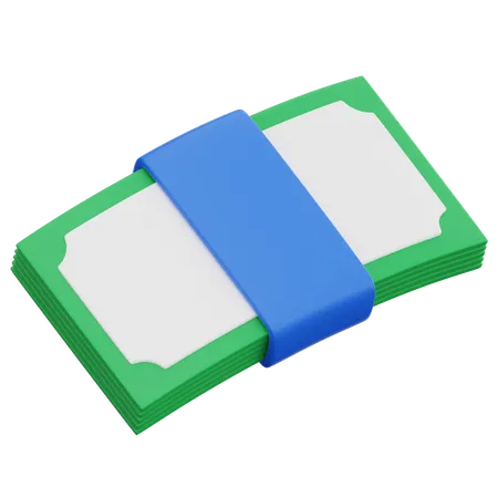 Dinheiro  3D Icon