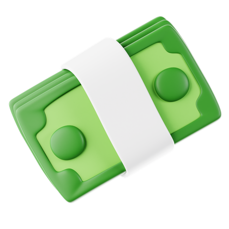 Dinheiro  3D Icon