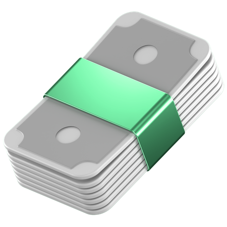 Dinheiro  3D Icon