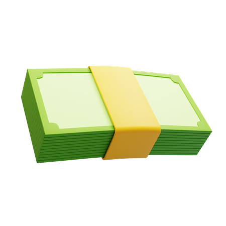 Dinheiro  3D Icon
