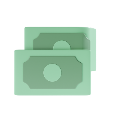 Dinheiro  3D Icon