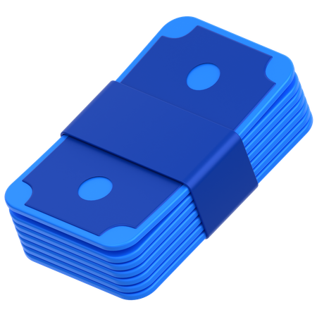 Dinheiro  3D Icon