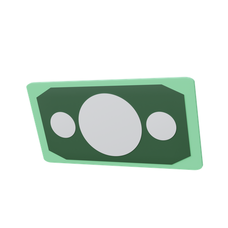 Dinheiro  3D Icon