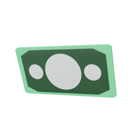 Dinheiro  3D Icon