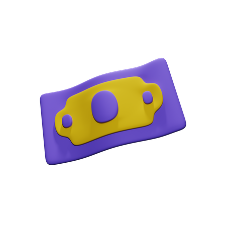 Dinheiro  3D Icon