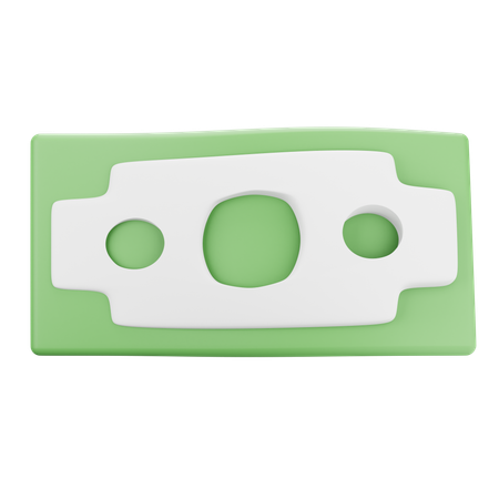 Dinheiro  3D Icon