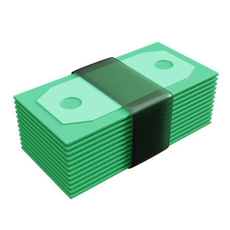 Dinheiro  3D Icon