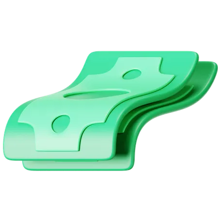 Dinheiro  3D Icon