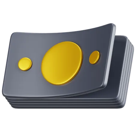 Dinheiro  3D Icon