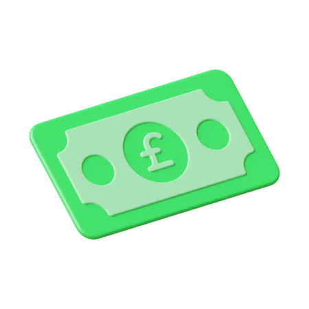Libra de dinheiro  3D Icon