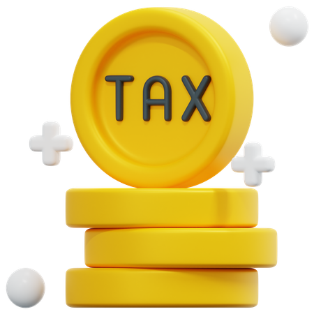 Moedas de dinheiro  3D Icon
