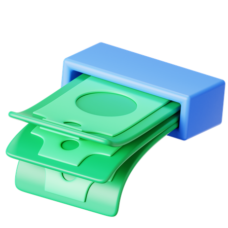 Pagamento em dinheiro  3D Icon