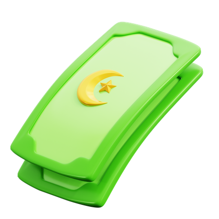 Dinheiro do Ramadã  3D Icon