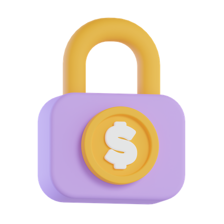 Dinheiro Seguro  3D Icon
