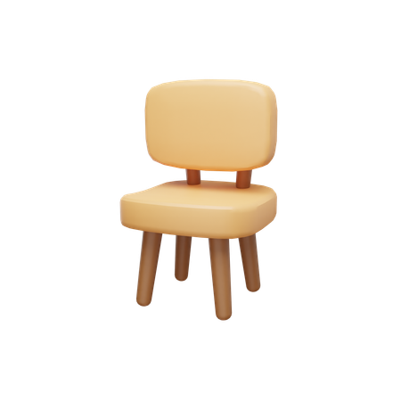 Dining Chair  3D Icon