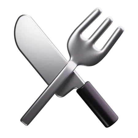 Dining cutlery  3D Icon