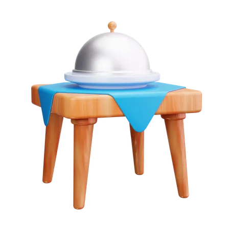 ダイニングテーブル  3D Icon