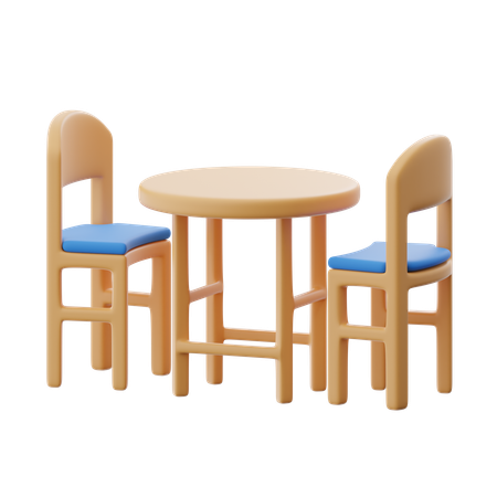 ダイニングテーブル  3D Icon