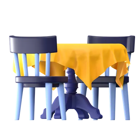 Dining Table  3D Icon