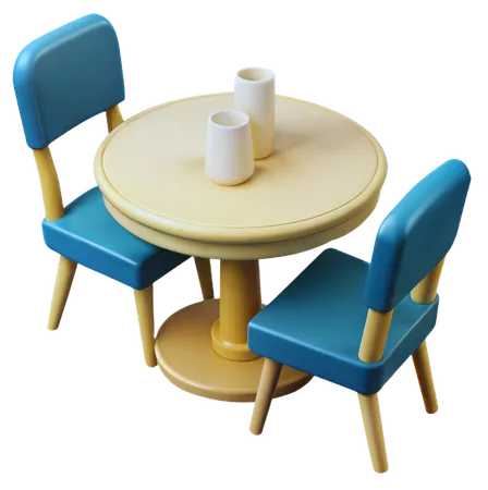 Dining table  3D Icon