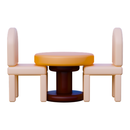 Dining Table  3D Icon