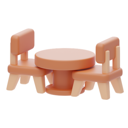 Dining Table  3D Icon