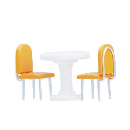 Dining Table  3D Icon