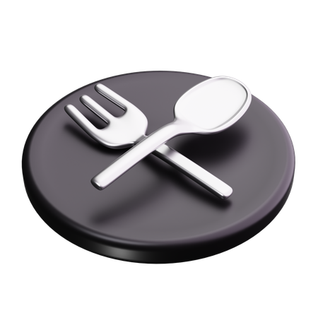 Dinner food  3D Icon