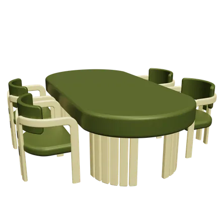 Dinner Table  3D Icon