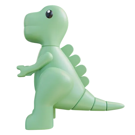 3 D Illustration Dino 3D Icon