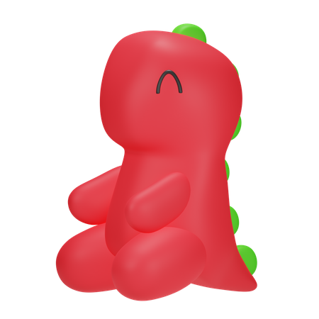 Dinosaur Doll  3D Icon