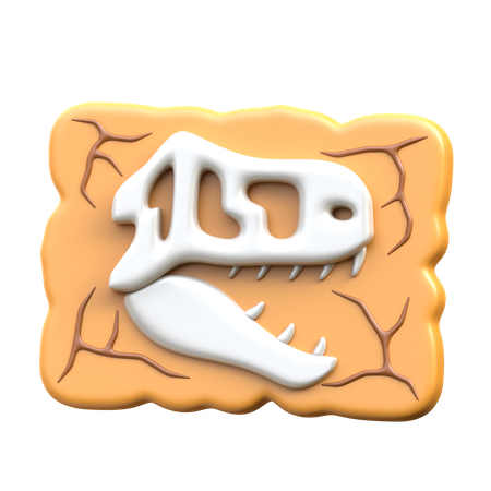 Dinosaur Skull  3D Icon