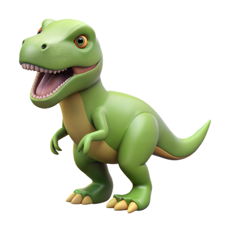 Dinossauro T-Rex  3D Icon