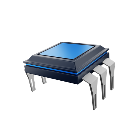 Diode Chip  3D Icon