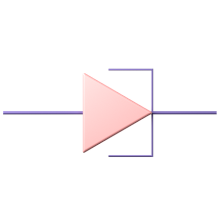 Diode tunnel  3D Icon