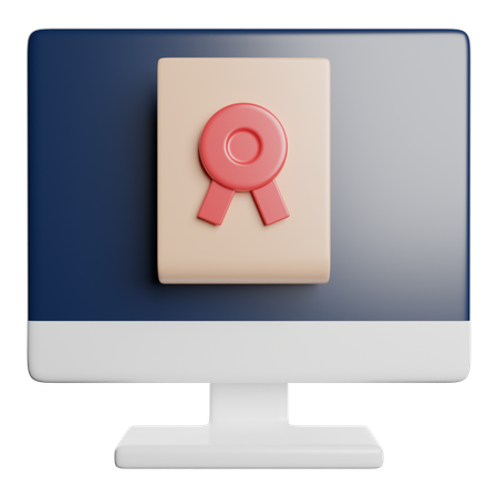 ディプロマ  3D Icon