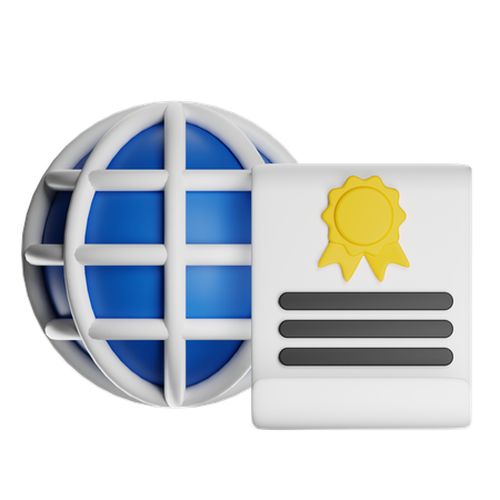 Diploma  3D Icon