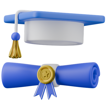 Diploma  3D Icon