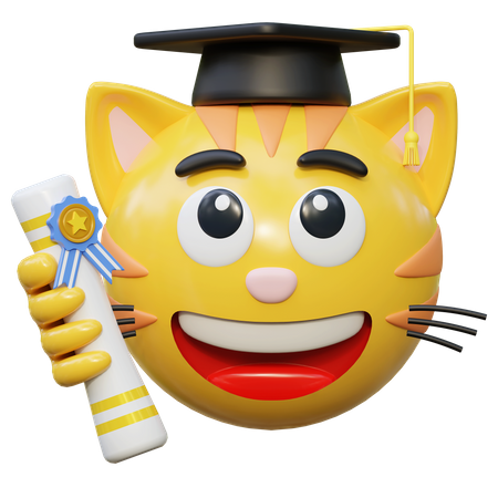 Diploma  3D Icon