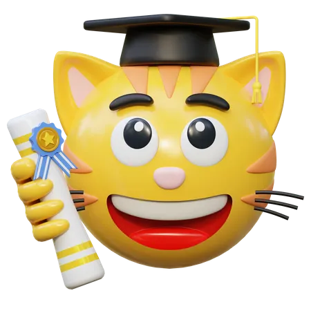 Diploma  3D Icon