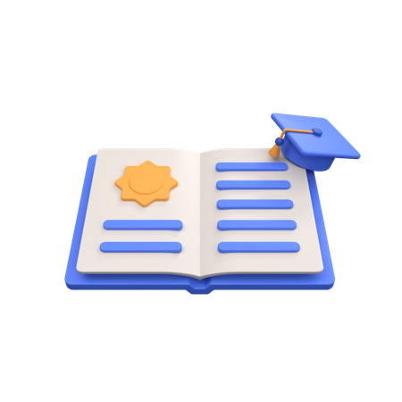 Diploma Graduation  3D Icon