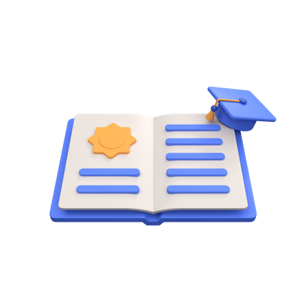Diploma Graduation  3D Icon