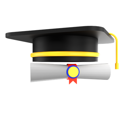 Diplôme d'études supérieures  3D Icon