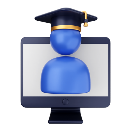 Éducation diplômante  3D Icon