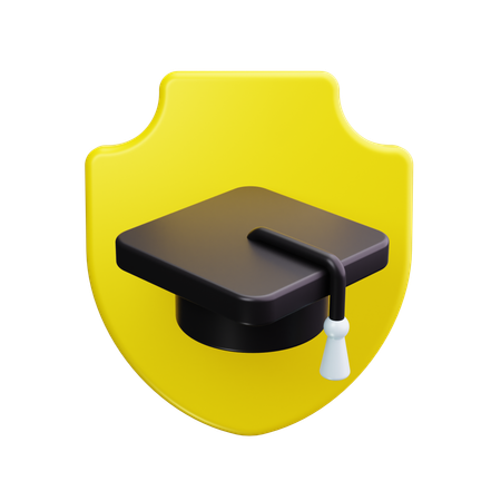 Sécurité des diplômes  3D Icon